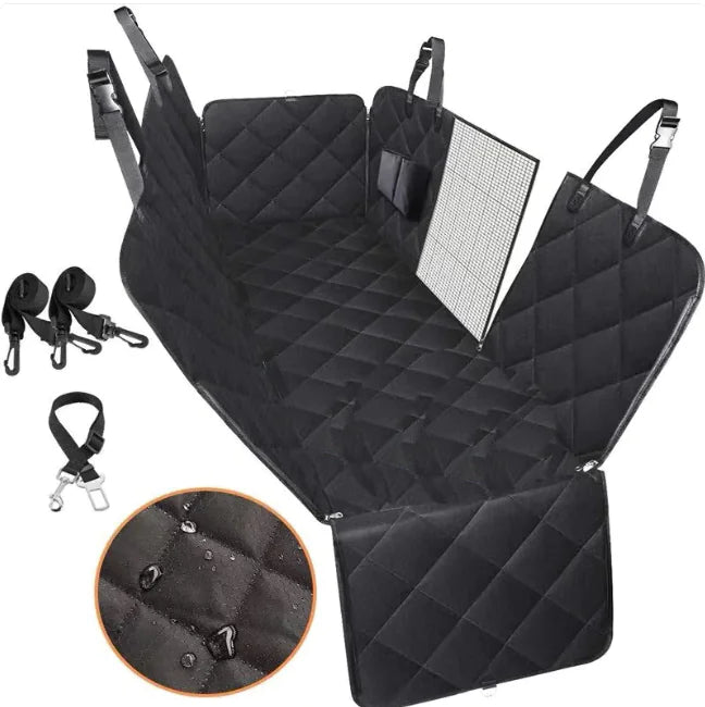 Universal Car Rear Seat Pet Mat - Durable Comfort for Pets