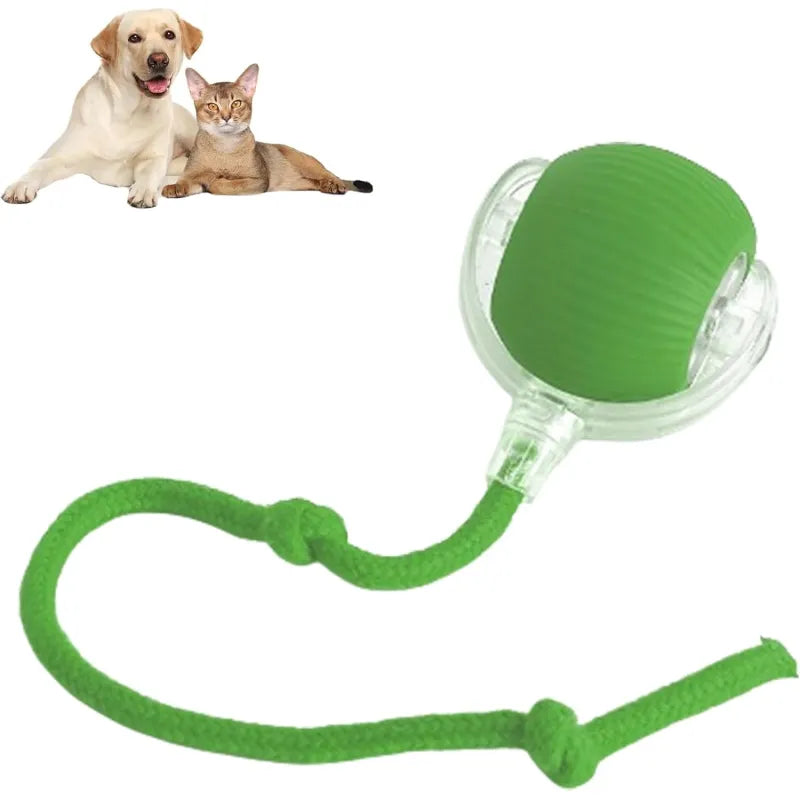 360 Smart Automatic Rolling Pet Ball - Interactive Fun for Pets