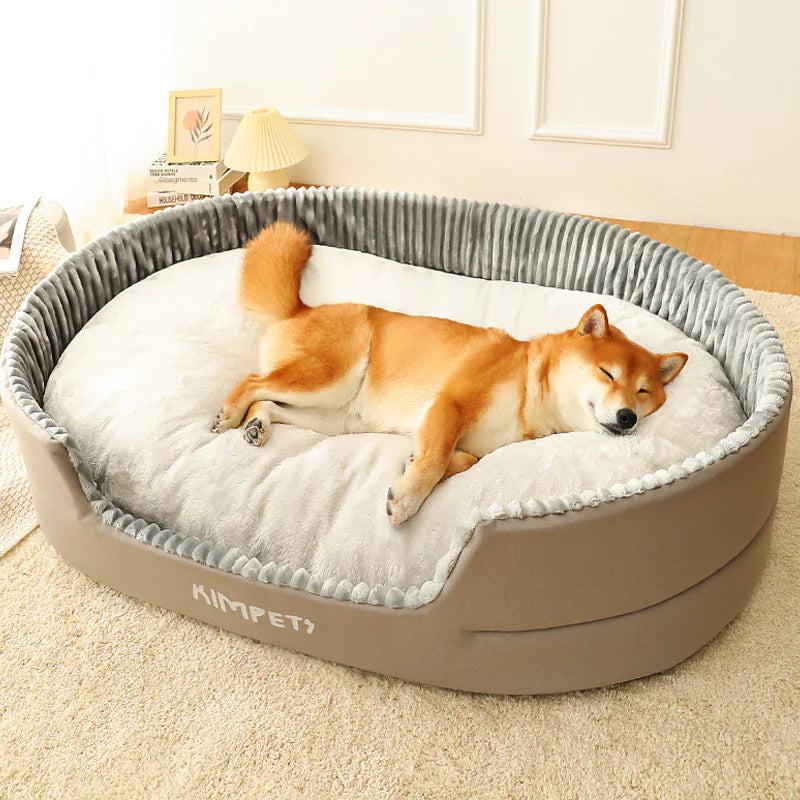 Universal Pet Dog Bed with Removable Washable Cover - Comfortable Rest for Pets