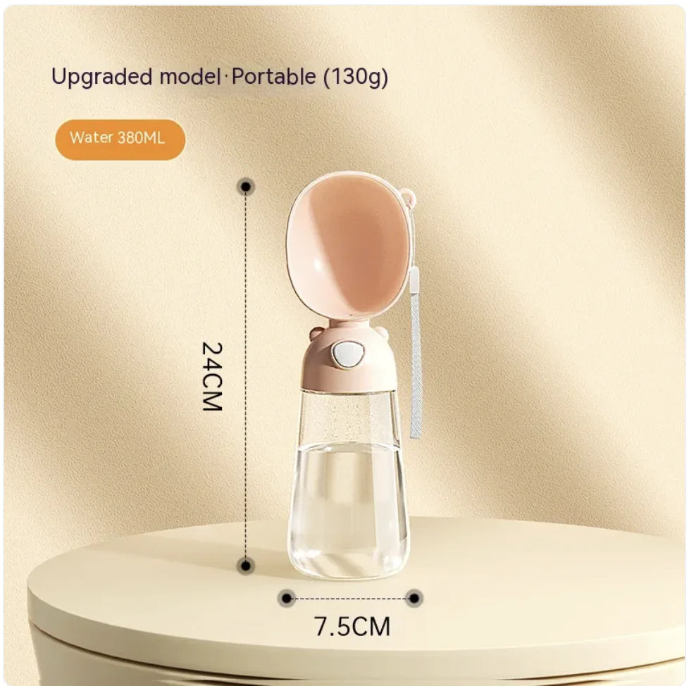 Portable Dog Water Bottle & Feeder - Ideal for Pets on the Go