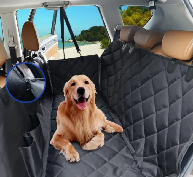 Universal Car Rear Seat Pet Mat - Durable Comfort for Pets