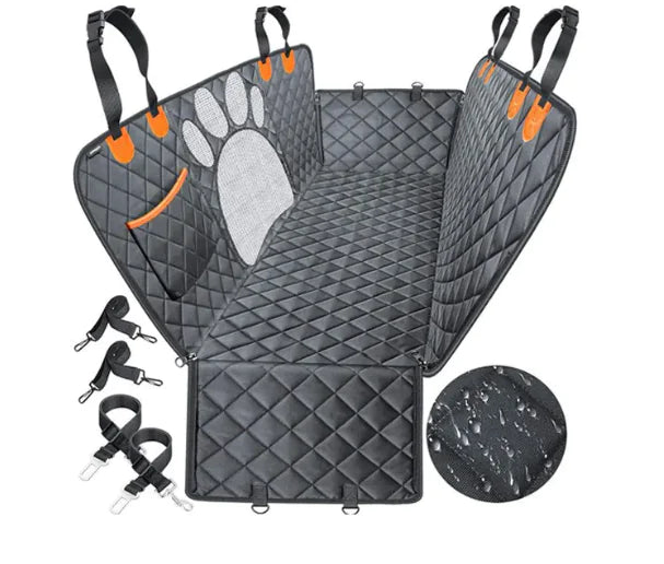 Universal Car Rear Seat Pet Mat - Durable Comfort for Pets