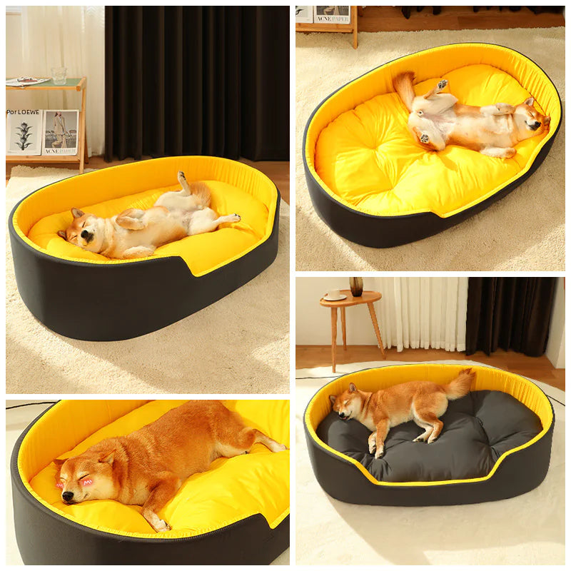 Universal Pet Dog Bed with Removable Washable Cover - Comfortable Rest for Pets