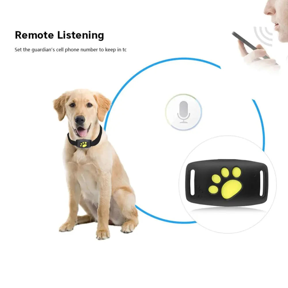 GPS Tracker Collar for Pets - Accurate Location Tracking - WUOF