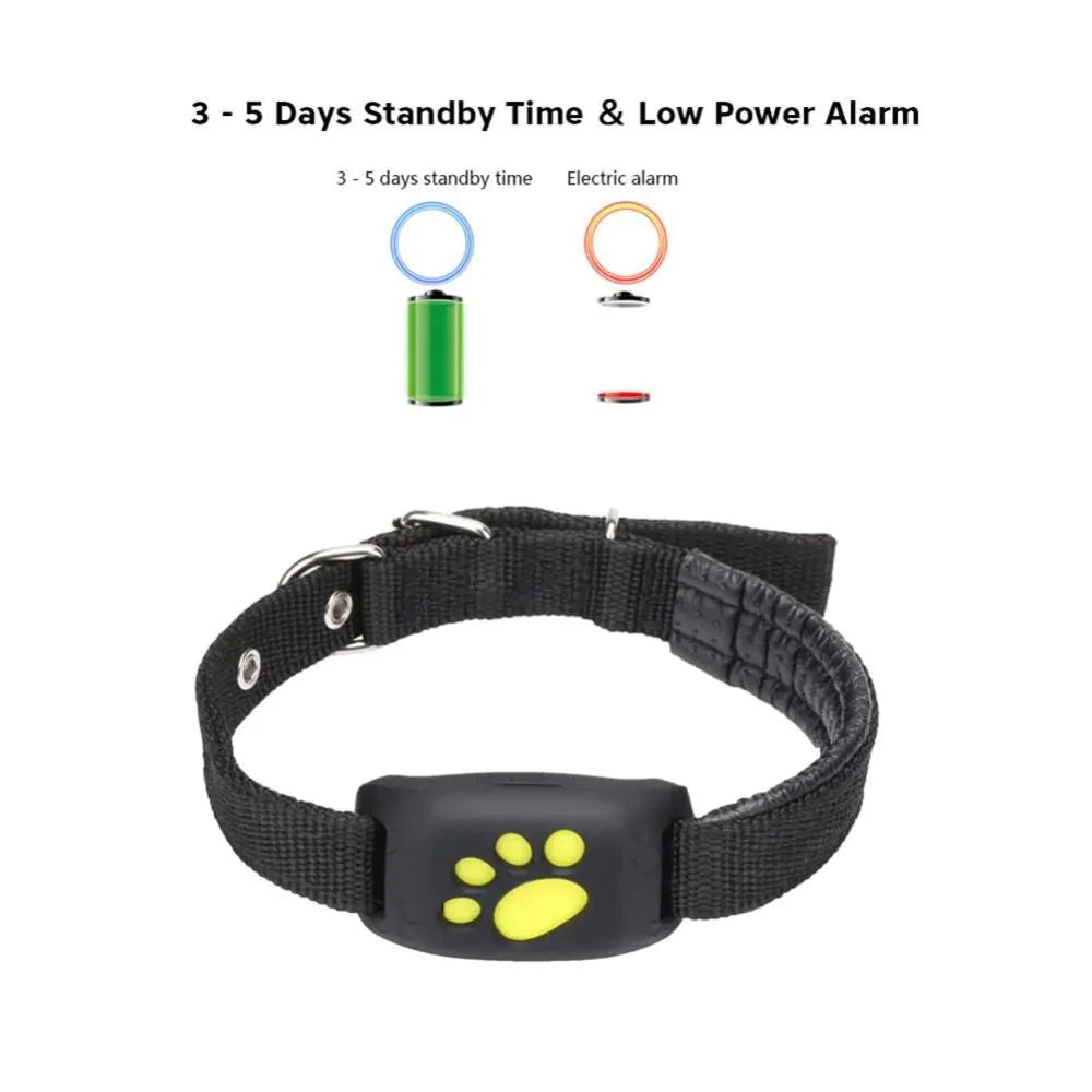 GPS Tracker Collar for Pets - Accurate Location Tracking - WUOF