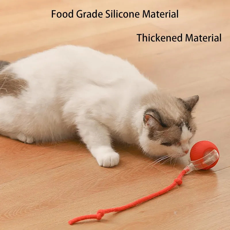 360 Smart Automatic Rolling Pet Ball - Interactive Fun for Pets
