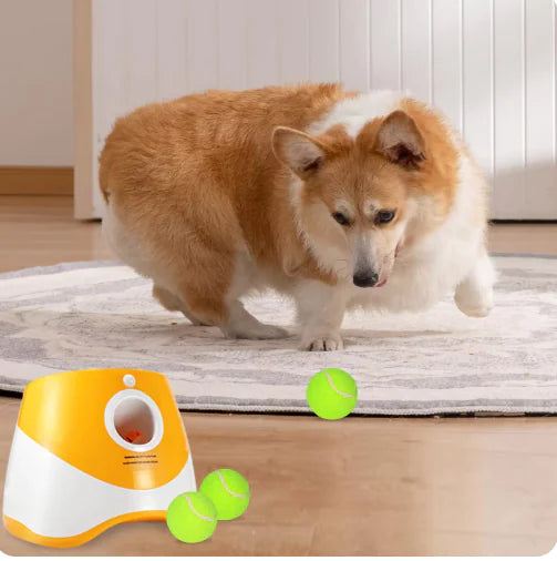FetchPro Automatic Dog Ball Launcher - Fun & Exercise at Its Best!