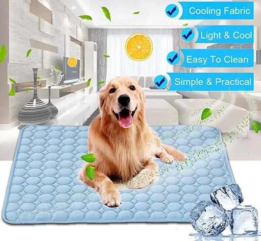 Cooling Ice Silk Nest Pad for Dogs and Cats - Summer Relief