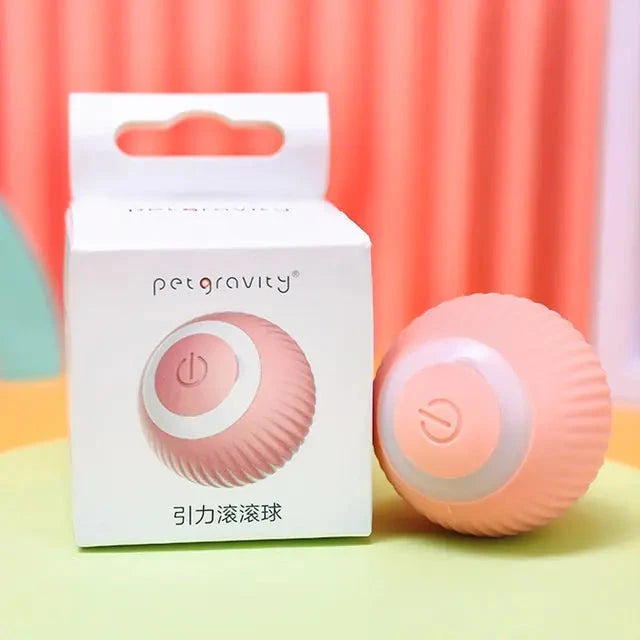 Interactive Smart Puppy Ball - Auto Rolling Pet Toy for Dogs & Cats - WUOF