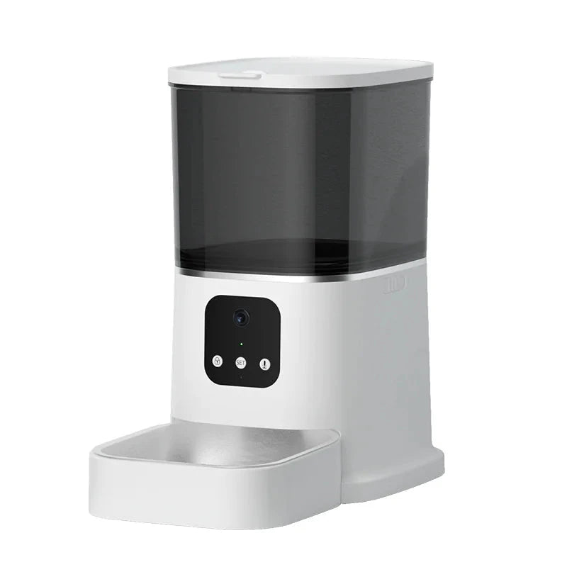Automatic Pet Feeder - Schedule 4 Daily Meals | Easy-to-Clean Design - WUOF