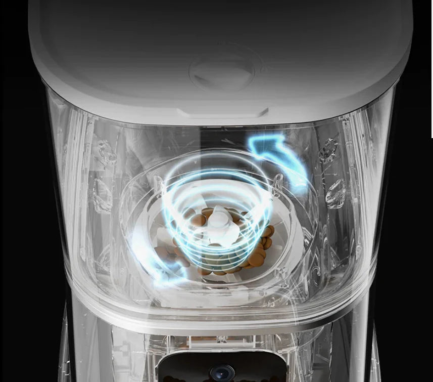Automatic Pet Feeder - Schedule 4 Daily Meals | Easy-to-Clean Design - WUOF
