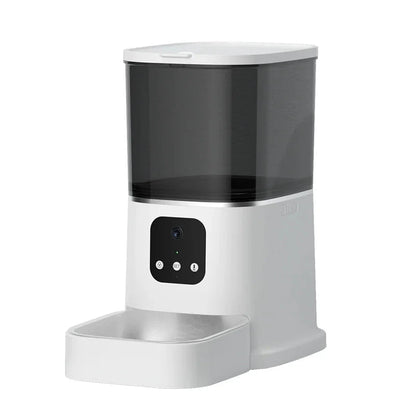 Automatic Pet Feeder - Schedule 4 Daily Meals | Easy-to-Clean Design - WUOF